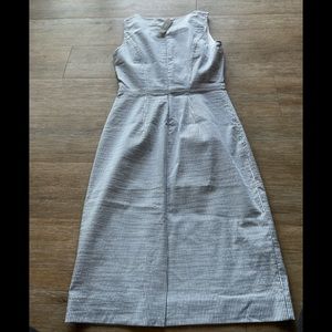 J.Crew NWT Seersucker form fitting dress
